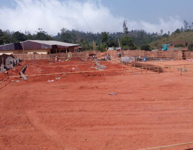 Work begins for the construction of the new Alou Council Townhall.